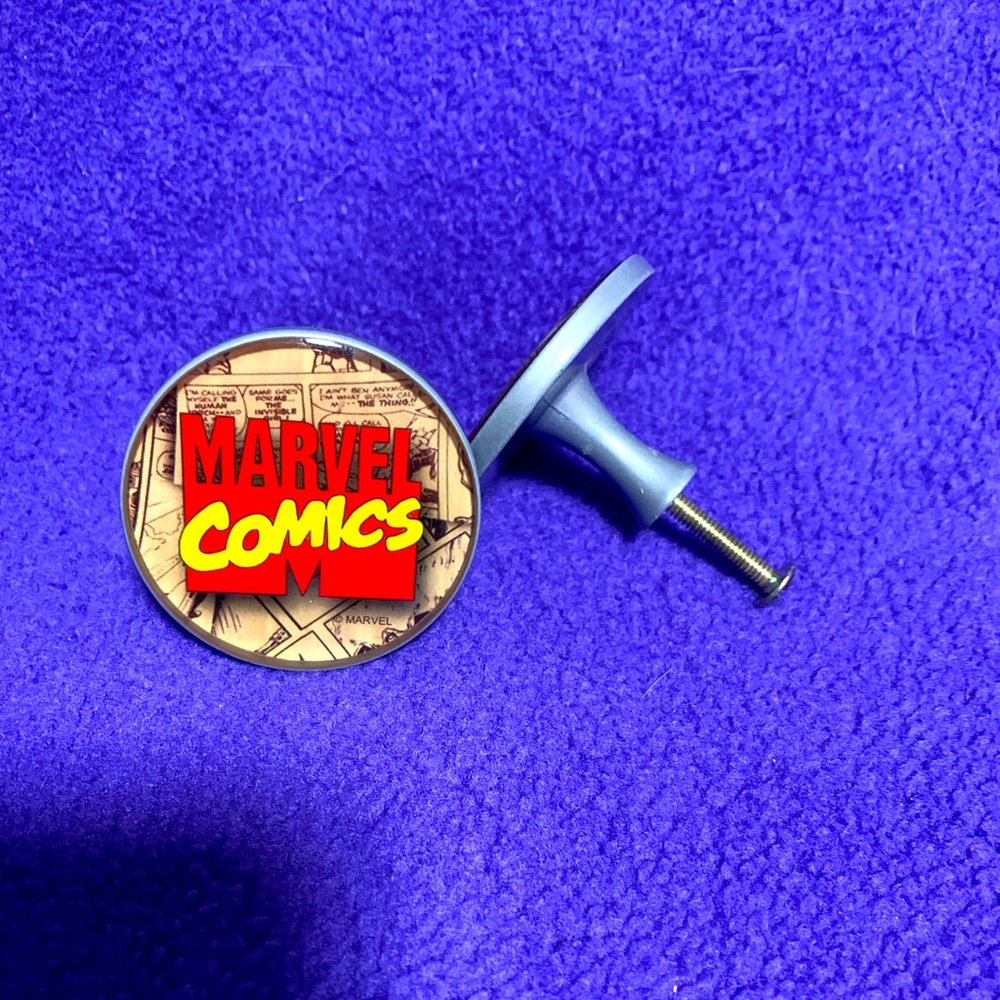 Marvel Comics Drawer Knobs